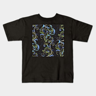 Decorative pattern in Baroque style Kids T-Shirt